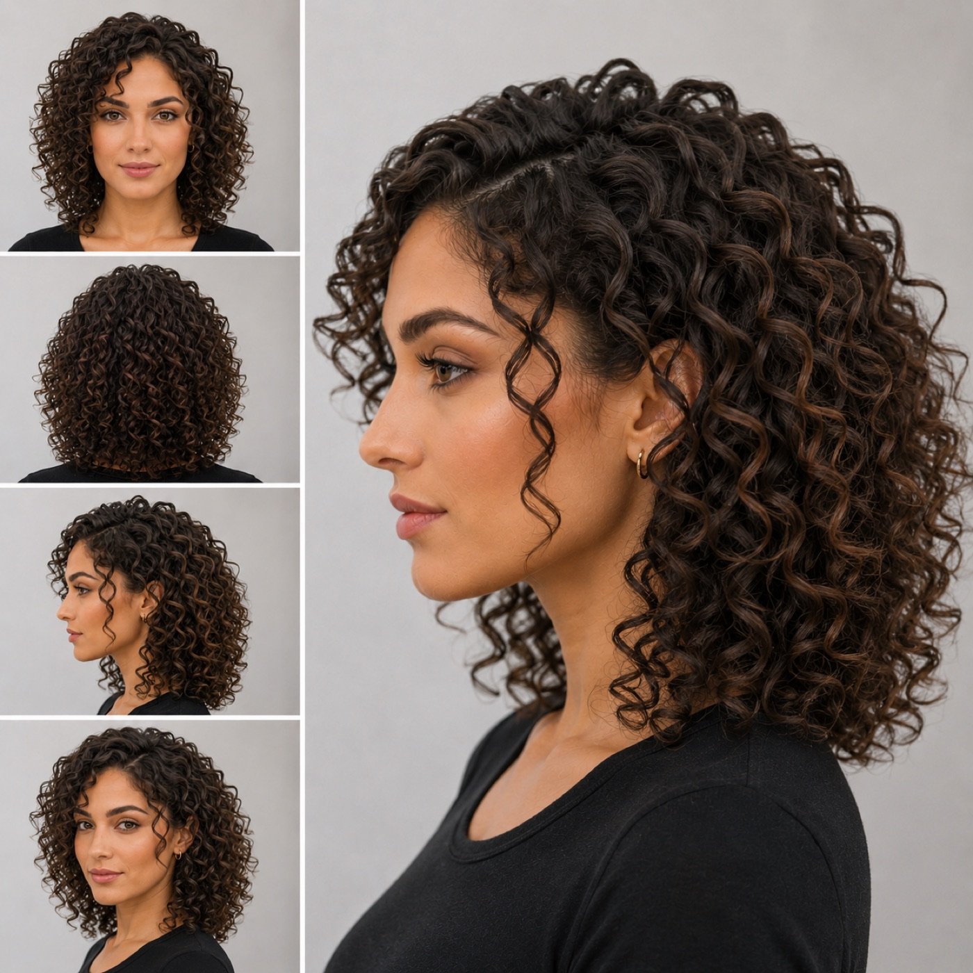 Donna — Ricci a spirale