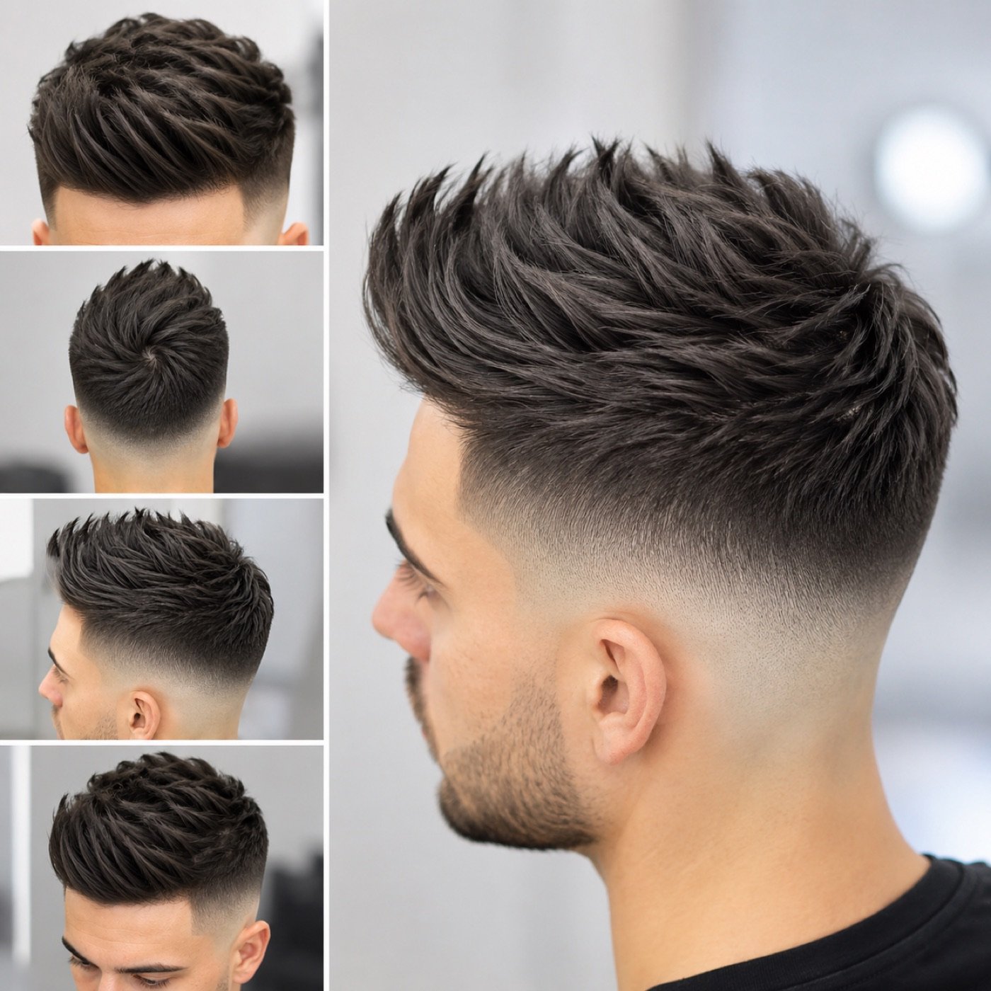 Uomo — Quiff testurizzato